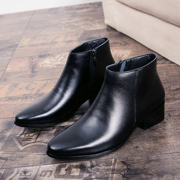 Bota de Couro Masculina Piannaro PN268 com design clássico e sofisticado.