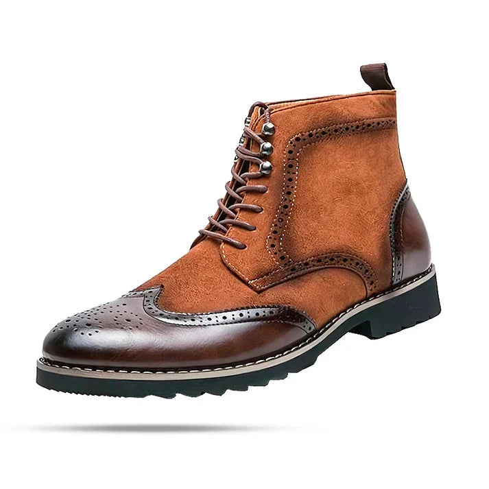 Bota Dress Masculina Piannaro PN297 em couro de alta qualidade, ideal para visuais formais e casuais.