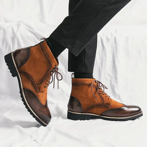 Bota Dress Masculina Piannaro PN297 em couro de alta qualidade, ideal para visuais formais e casuais.