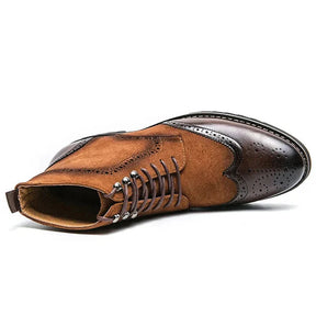 Bota Dress Masculina Piannaro PN297 em couro de alta qualidade, ideal para visuais formais e casuais.