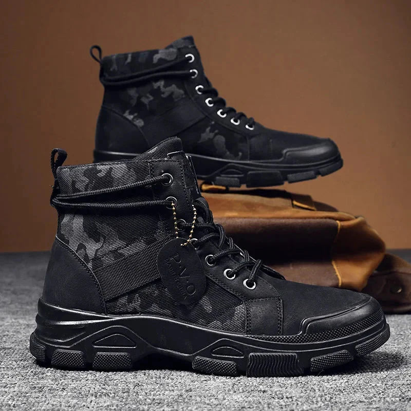 Bota Masculina Piannaro PN048 em couro premium com design moderno.