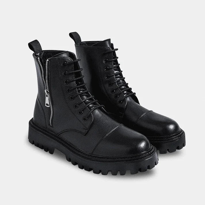 Bota Tratorada Masculina Piannaro PN282 em couro com estilo britânico