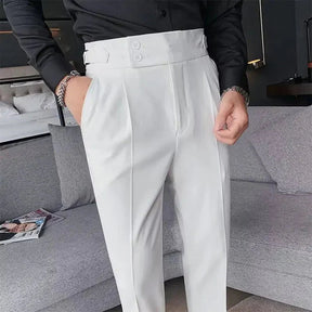 Calça de Alfaiataria Masculina Piannaro PN212 em tecido premium e corte tradicional.
