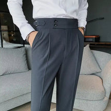 Calça de Alfaiataria Masculina Piannaro PN212 em tecido premium e corte tradicional.