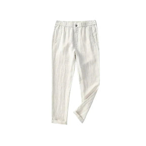 Calça de Linho Masculina Piannaro PN010 em tecido nobre e elegante.
