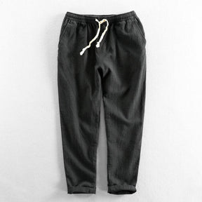 Calça de Linho Masculina Piannaro PN007 em estilo Old Money, elegante e confortável.