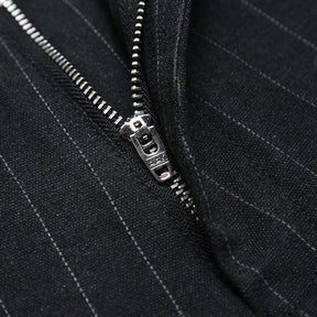 Calça Social Listrada Masculina Piannaro PN229 em fundo neutro.