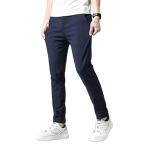 Calça Social Masculina Piannaro PN223 em tecido premium com corte slim fit