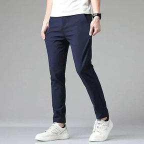 Calça Social Masculina Piannaro PN223 em tecido premium com corte slim fit