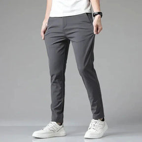 Calça Social Masculina Piannaro PN223 em tecido premium com corte slim fit