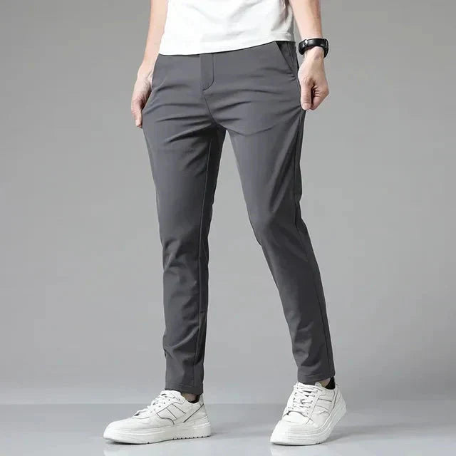 Calça Social Masculina Piannaro PN223 em tecido premium com corte slim fit