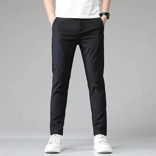 Calça Social Masculina Piannaro PN223 em tecido premium com corte slim fit