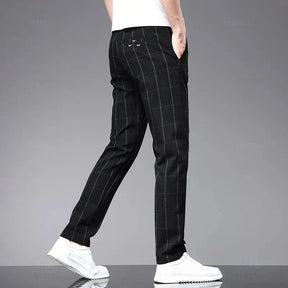 Calça Social Xadrez Masculina Piannaro PN224 com design moderno e elegante