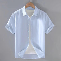Camisa de Linho Masculina Piannaro PN004 com design elegante e confortável.
