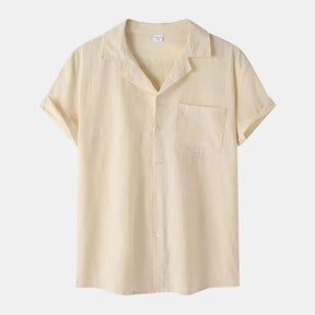 Camisa de Linho Masculina Piannaro PN002 em linho premium, elegante e confortável.