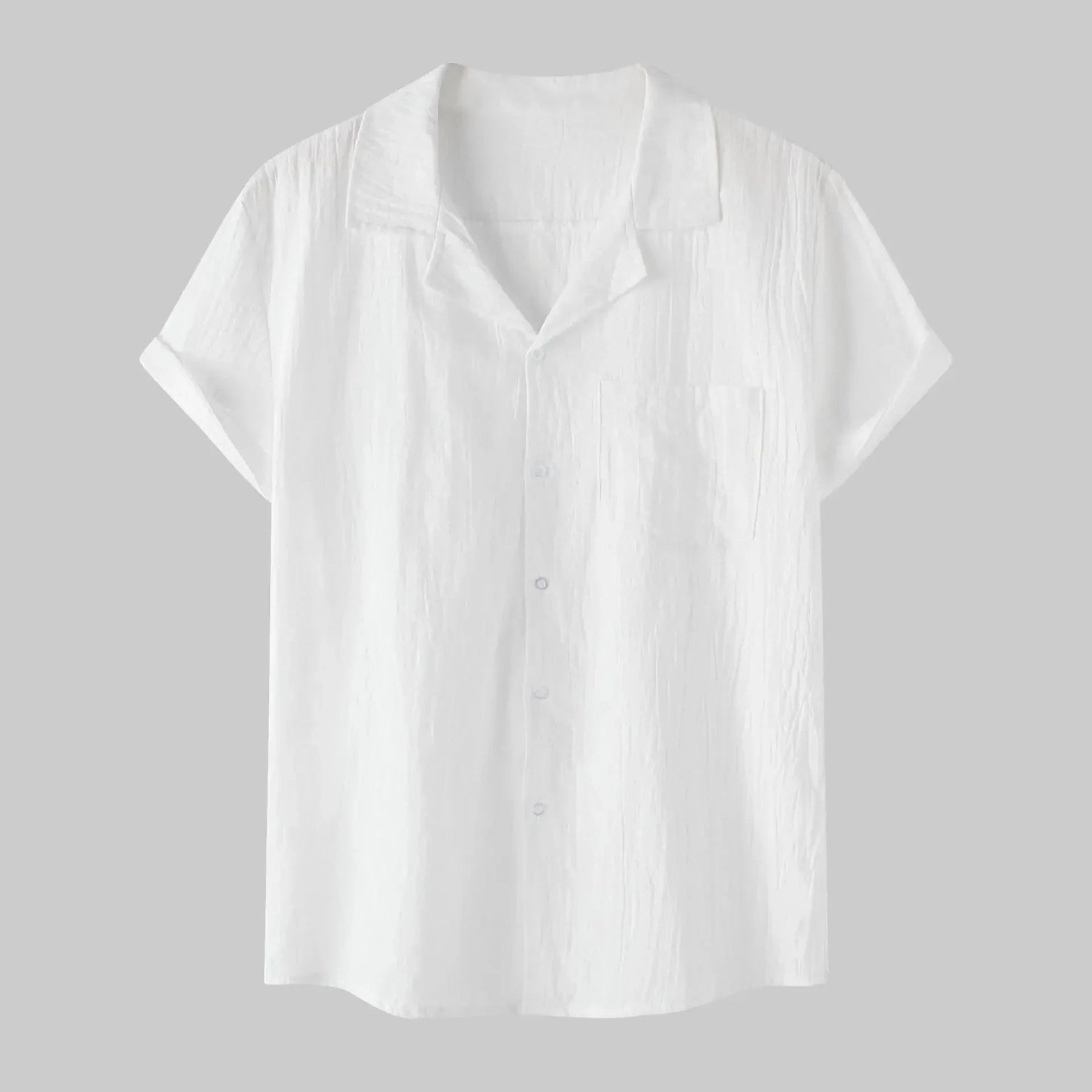Camisa de Linho Masculina Piannaro PN002 em linho premium, elegante e confortável.