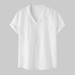 Camisa de Linho Masculina Piannaro PN002 em linho premium, elegante e confortável.