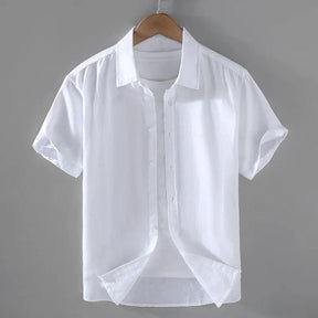 Camisa de Linho Masculina Piannaro PN004 com design elegante e confortável.