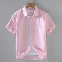 Camisa de Linho Masculina Piannaro PN004 com design elegante e confortável.