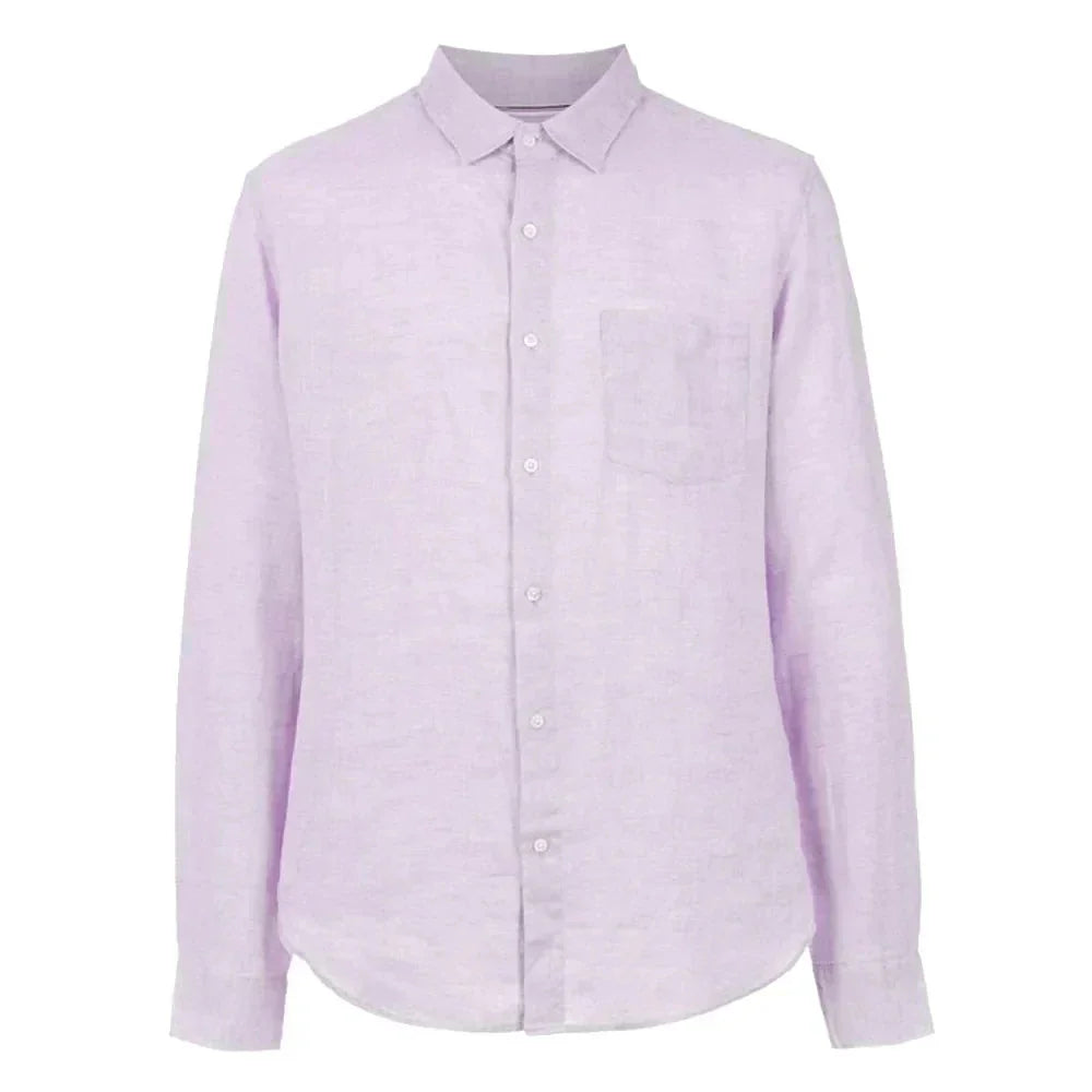 Camisa de Linho Masculina Piannaro PN346 em linho premium, ideal para dias quentes.