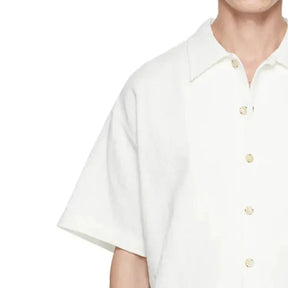 Camisa Linho Oversized Masculina Piannaro PN345 em linho ecológico, estilo moderno.