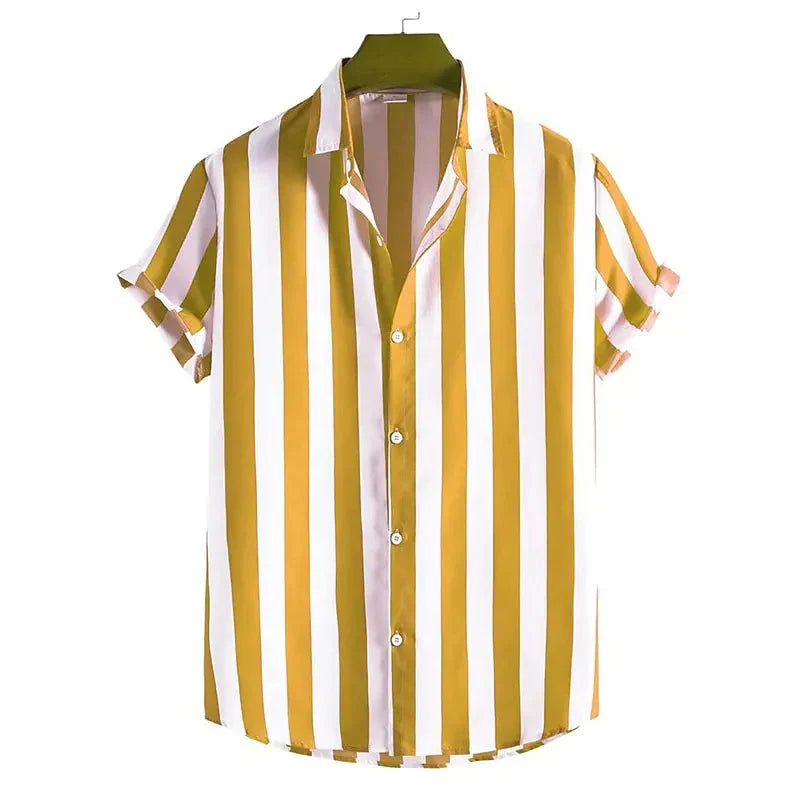 Camisa Listrada Masculina Piannaro PN392 com design clássico e moderno