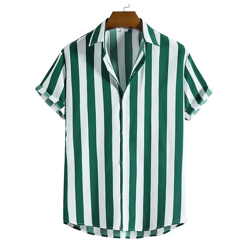 Camisa Listrada Masculina Piannaro PN392 com design clássico e moderno