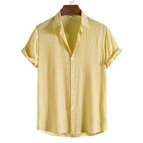 Camisa Masculina em Linho Piannaro PN383 com design elegante e confortável.