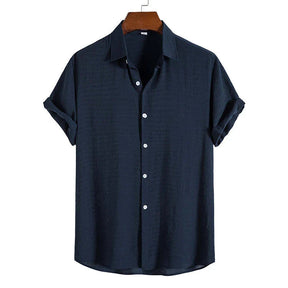 Camisa Masculina em Linho Piannaro PN383 com design elegante e confortável.