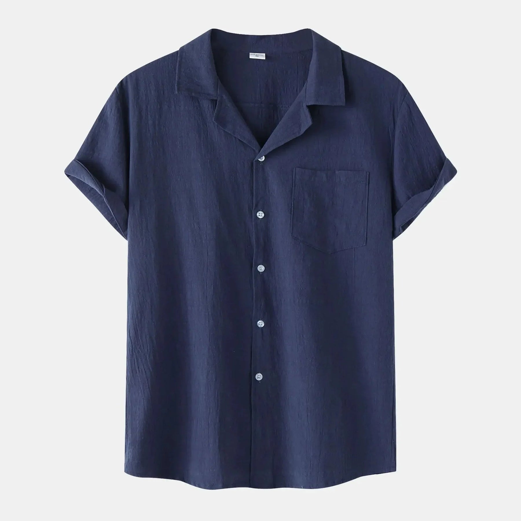 Camisa Masculina em Linho Piannaro PN397 em um design casual e confortável.