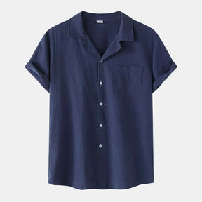 Camisa Masculina em Linho Piannaro PN397 em um design casual e confortável.