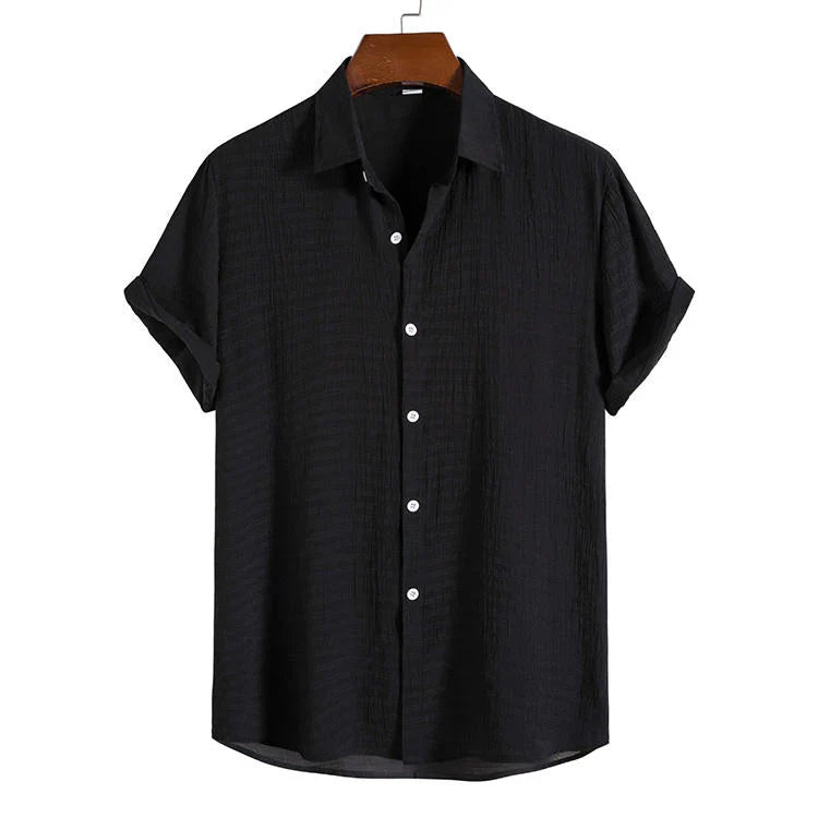 Camisa Masculina em Linho Piannaro PN383 com design elegante e confortável.