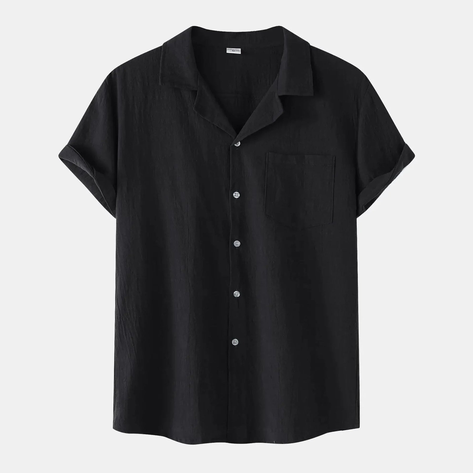 Camisa Masculina em Linho Piannaro PN397 em um design casual e confortável.