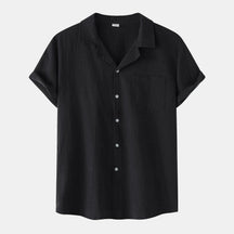Camisa Masculina em Linho Piannaro PN397 em um design casual e confortável.
