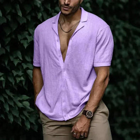 Camisa Masculina Piannaro PN083 em algodão e poliéster com modelagem ajustada.