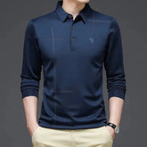 Camisa Polo Manga Comprida Masculina Piannaro PN052 em tecido premium