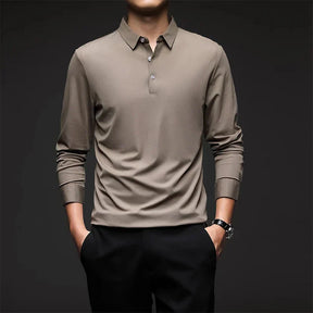 Camisa Polo Manga Comprida Masculina Piannaro PN051 em tecido premium