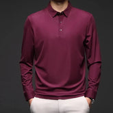 Camisa Polo Manga Comprida Masculina Piannaro PN051 em tecido premium