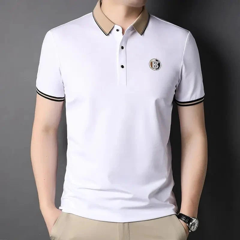 Camisa Polo Masculina Piannaro PN239 em várias cores, sofisticada e versátil.