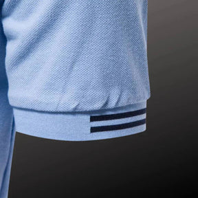 Camisa Polo Masculina Piannaro PN201 em algodão com detalhes bordados.