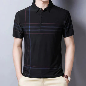 Camisa Polo Masculina Listrada Piannaro PN235 com design moderno e elegante.