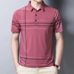 Camisa Polo Masculina Listrada Piannaro PN235 com design moderno e elegante.