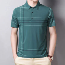 Camisa Polo Masculina Listrada Piannaro PN235 com design moderno e elegante.