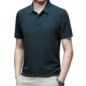 Camisa Polo Masculina Premium Piannaro PN024 em tecido leve e elegante.