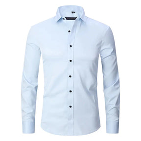 Camisa Social de Algodão Masculina Piannaro PN142 em modelagem slim fit