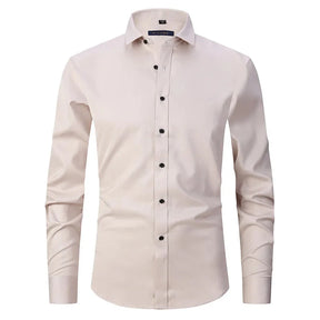 Camisa Social de Algodão Masculina Piannaro PN142 em modelagem slim fit