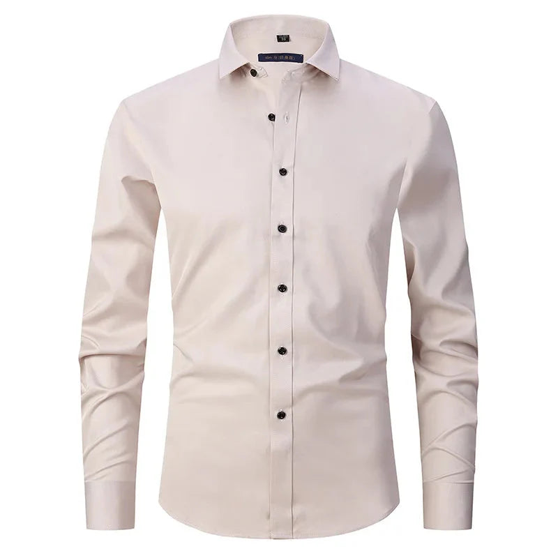 Camisa Social de Algodão Masculina Piannaro PN142 em modelagem slim fit