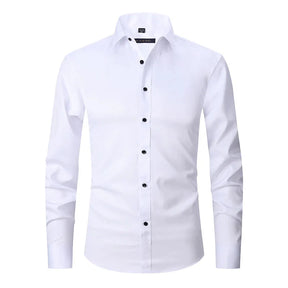 Camisa Social de Algodão Masculina Piannaro PN142 em modelagem slim fit