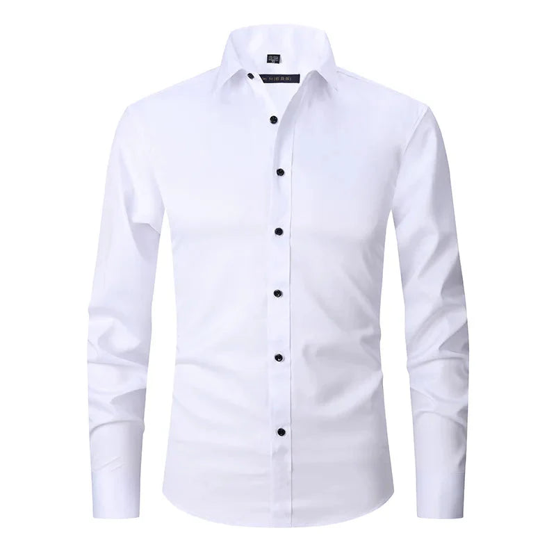 Camisa Social de Algodão Masculina Piannaro PN142 em modelagem slim fit