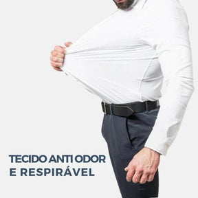 Camisa Social de Algodão Masculina Piannaro PN142 em modelagem slim fit